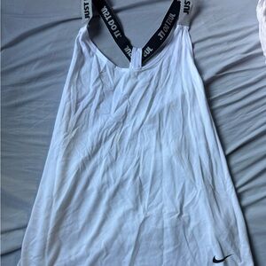 Nike White Tank Top